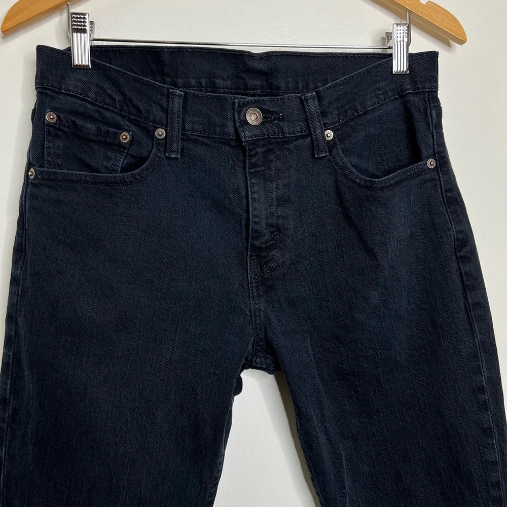 Levi’s Black Denim Straight Leg Jeans Men’s 32 W 32 L